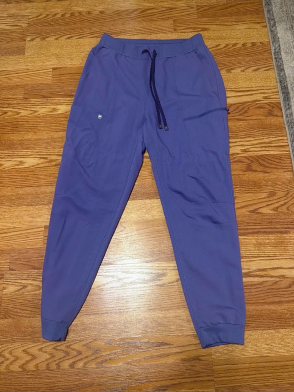 Fabletics Lavender Cropped Drawstring Joggers